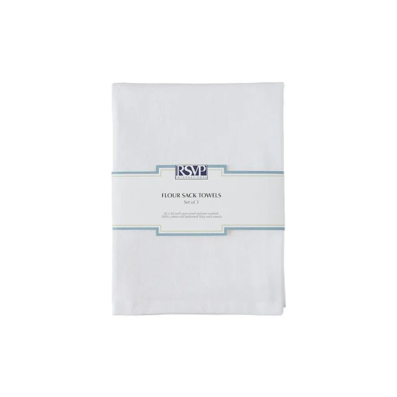 RSVP Flour Sack Towels (Set of 3)