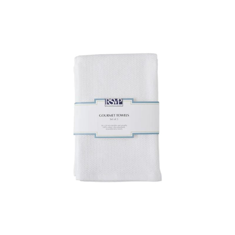 RSVP Gourmet Terry Towels (Set of 3)