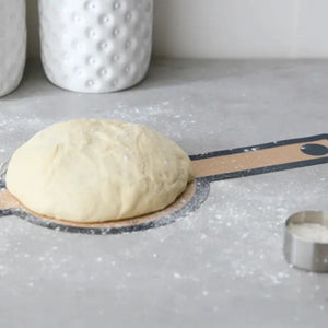 Ball of dough resting on the RSVP Silicone Bread Sling