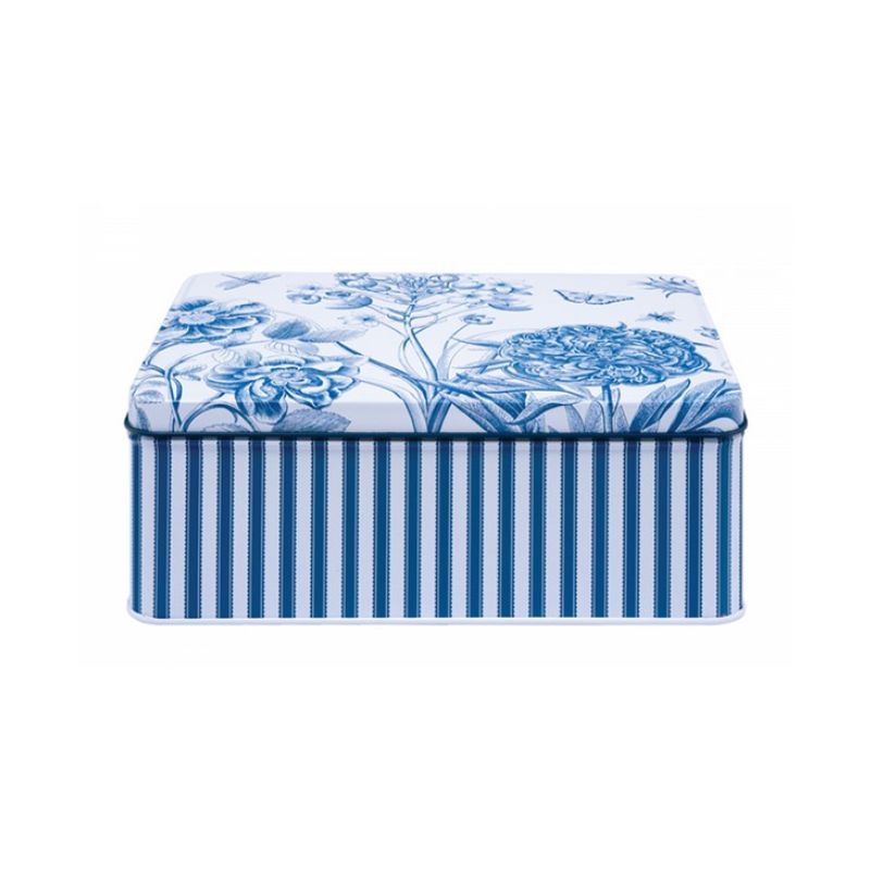 Sanderson Etchings & Roses Biscuit Tin NZ