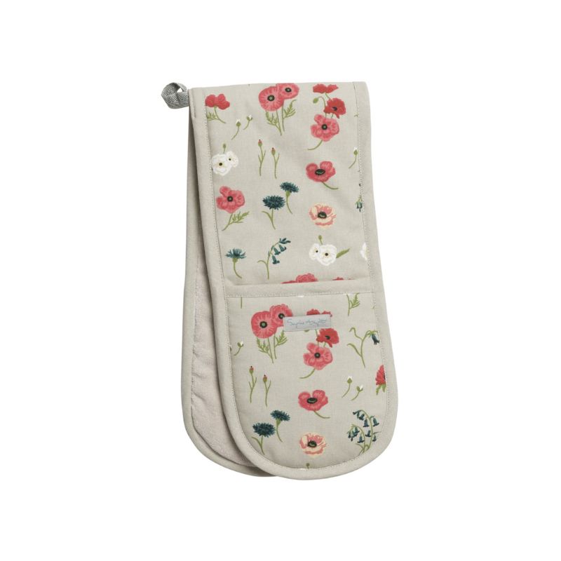 Sophie Allport Double Oven Glove - Poppy Meadow | NZ
