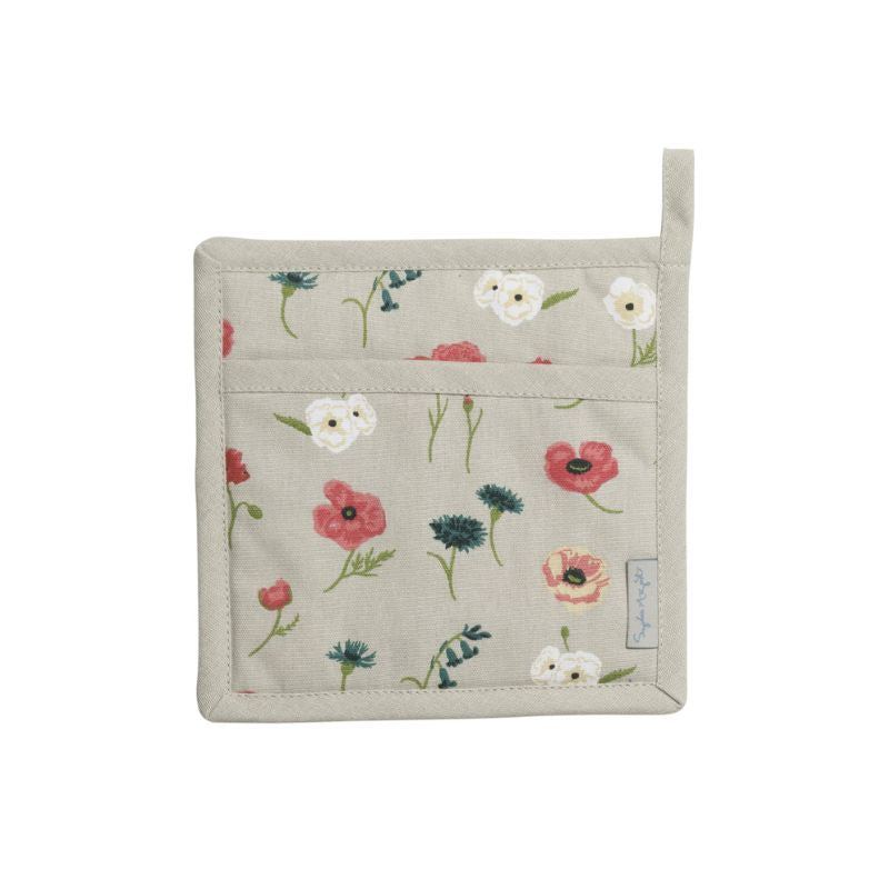 Sophie Allport Pot Grab / Holder - Poppy Meadow | NZ