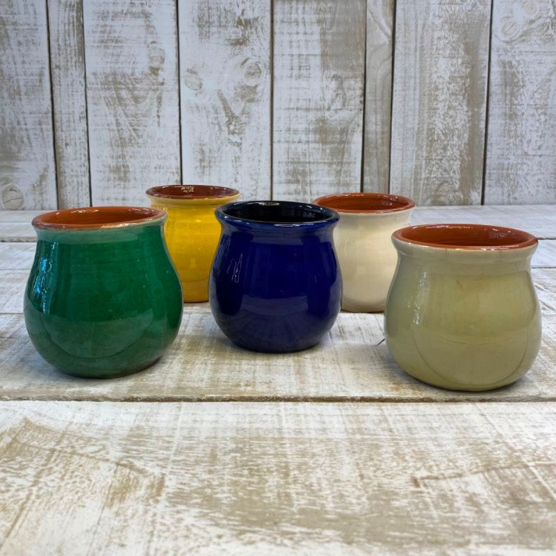 Spanish Terracotta Coloured Small Pots | NZ