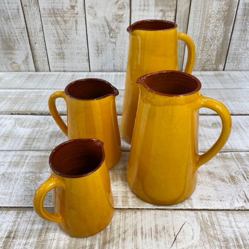Spanish terracotta gold jugs NZ