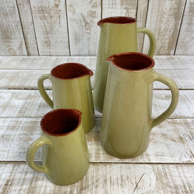 Spanish terracotta olive jugs NZ