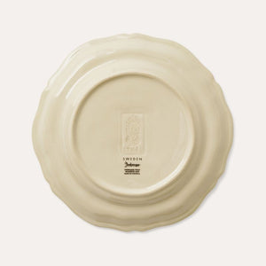 Reverse side of the Sthal Arabesque 23cm plates.