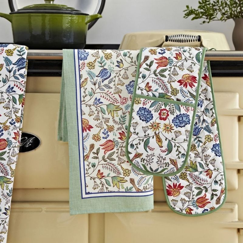 Ulster Weavers Arts & Crafts Cotton Tea Towel on a white background.