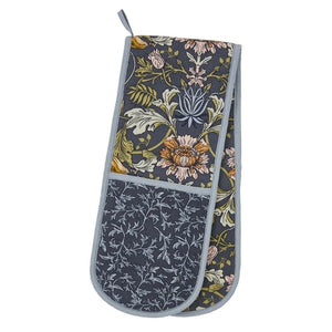 Ulster Weavers Finch & Flower Double Oven Glove on a white background.