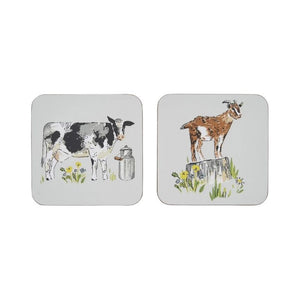 Ulster Weavers Portman Farm Coasters on a white background.