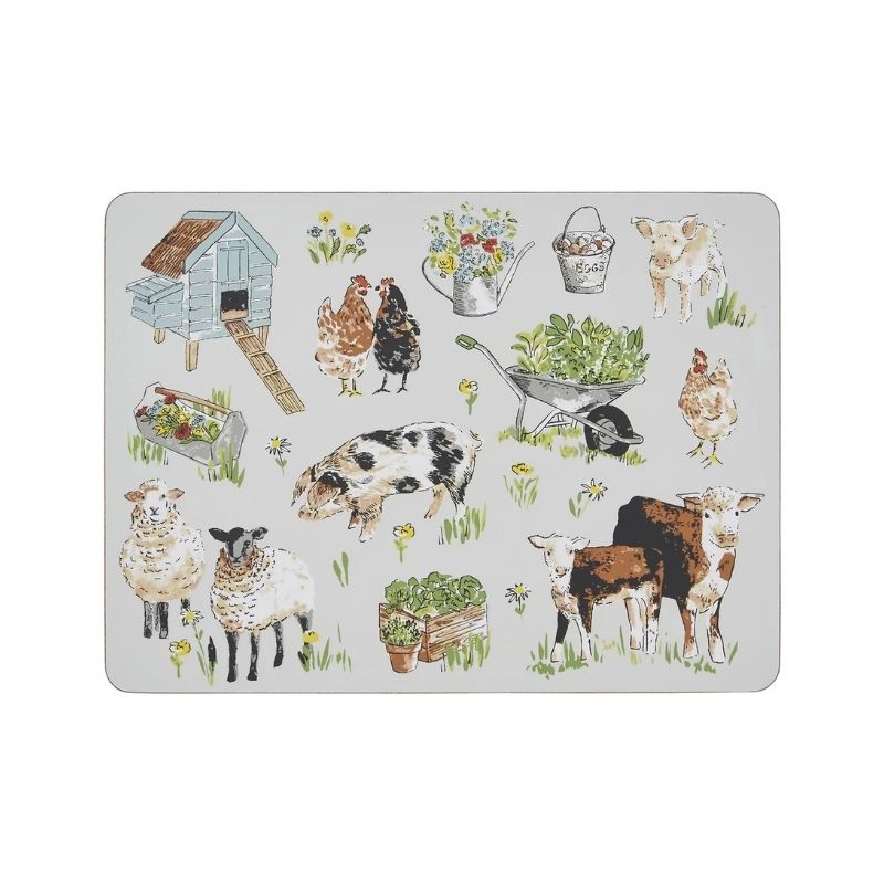 Ulster Weavers Portman Farm Placemats on a white background.