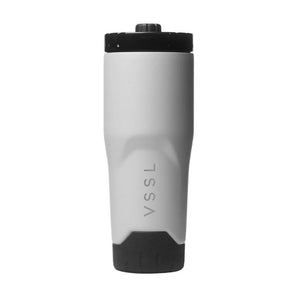 VSSL Rift Tumbler - Stone 590mL shown on a plain white background.