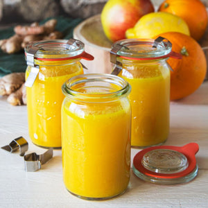 Weck Cylinder Jars - 145 mL - Lemon Curd