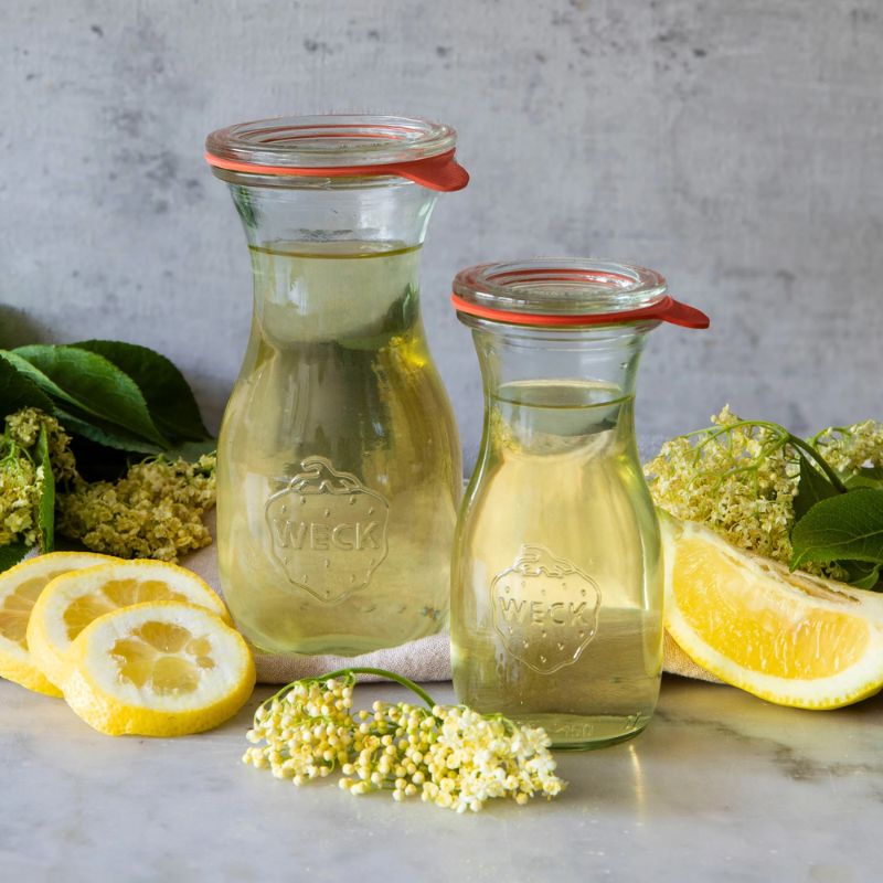 Weck Juice Jar in 150 mL size shown on a white background.