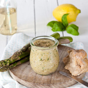 Weck Tulip Jars - 220 mL with asparagus pate | NZ