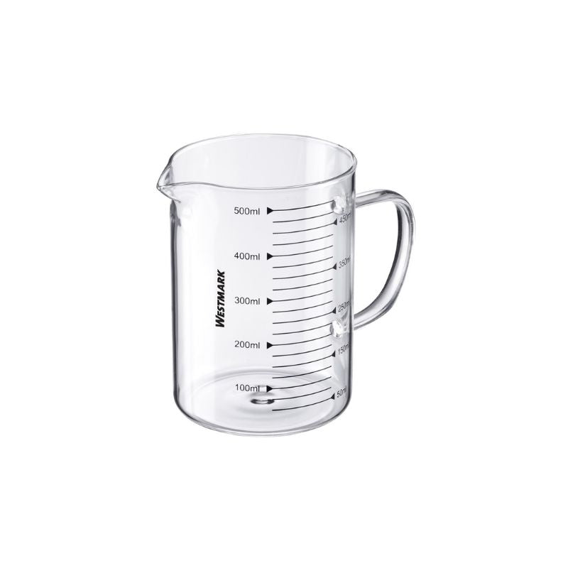 Westmark 500 mL Glass Measuring Jug with metric scale and pouring spout