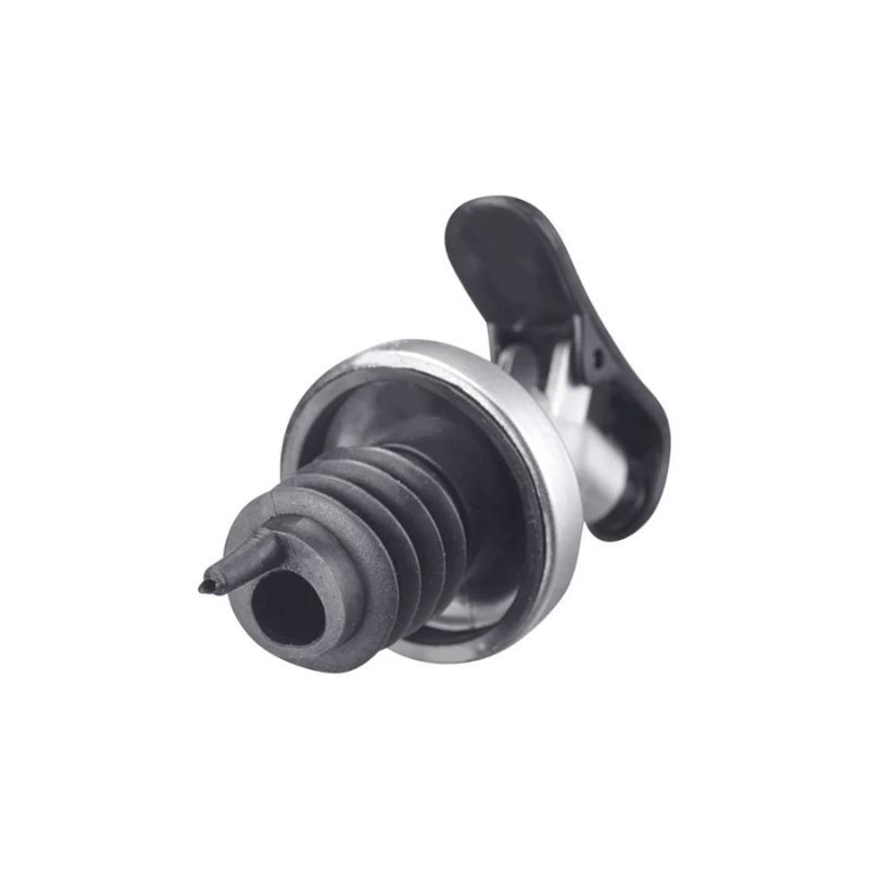 Close up of stopper and spout for the Westmark Oil & Vinegar Dispenser Set