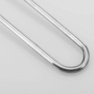 Westmark Tea Strainer handle close up on a light grey background