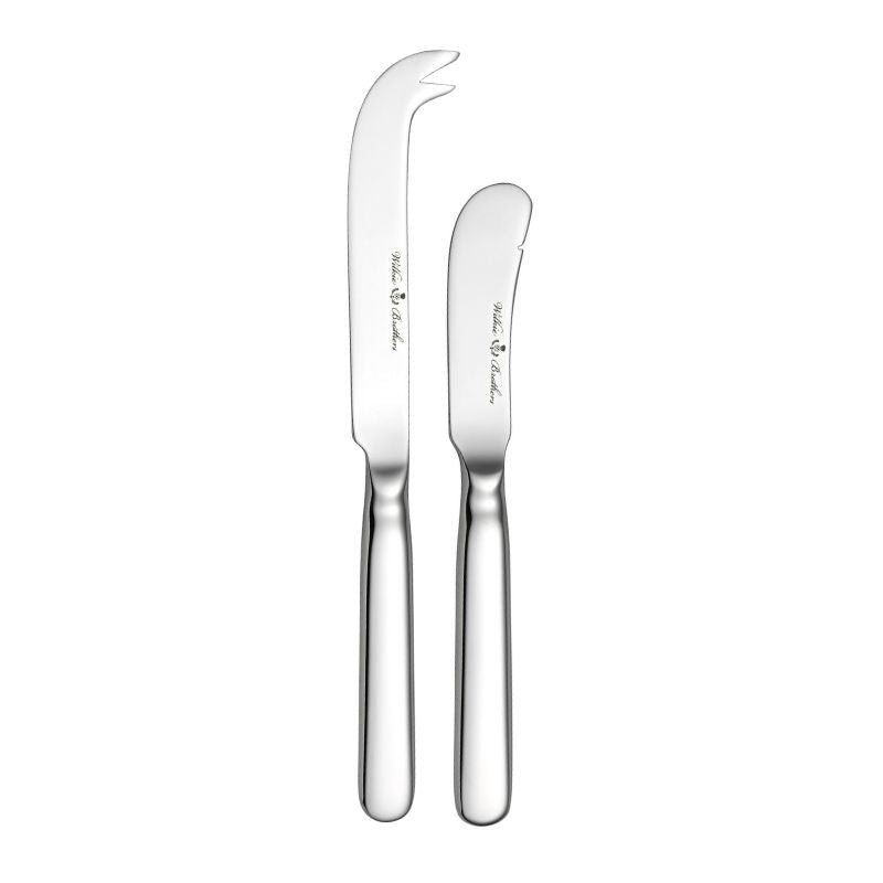 Wilkie Brothers Edinburgh Cheese Knife Set NZ - forked cheese knife and butter/paté knife