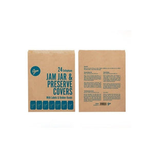 Agee cellophane jam jar & preserve covers NZ