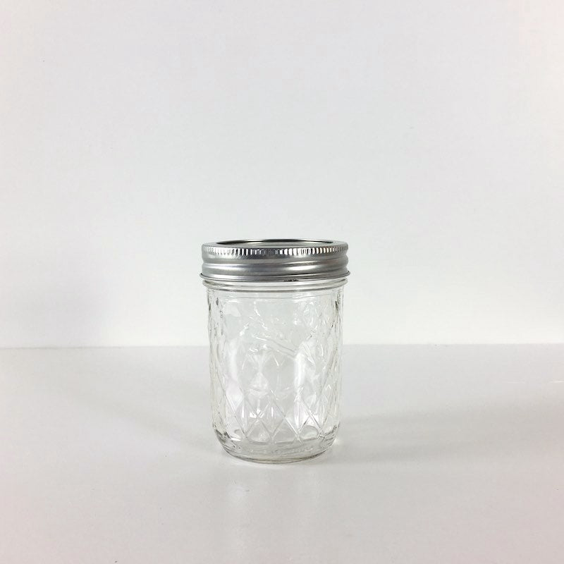 Ball 8oz Quilted Crystal Jelly Jars - Regular Mouth