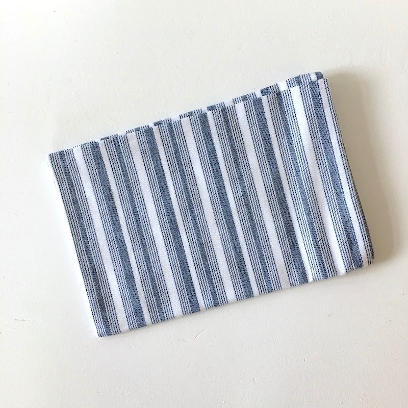 Blue Stripe Cotton Tea Towel NZ