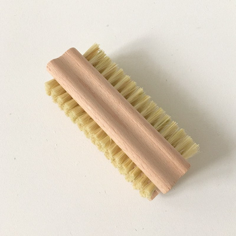 Wooden Nail Brush with Natural Bristles NZ