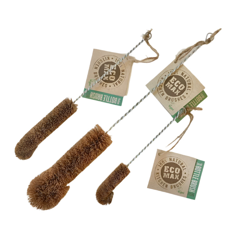 Eco Max Coconut Fibre Bottle Brushes NZ