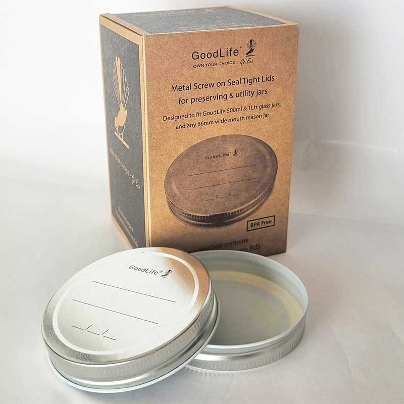 GoodLife Preserving Jars & Lids NZ Kiwi Family Kitchen