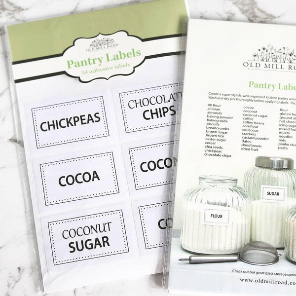Pantry Labels | Kiwi Family Kitchen NZ