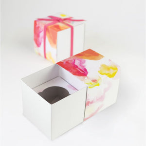 Paper Eskimo Floral Escape Cupcake / Gift Boxes