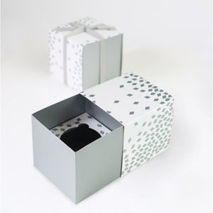 Paper Eskimo Silver Geo Cupcake / Gift Boxes