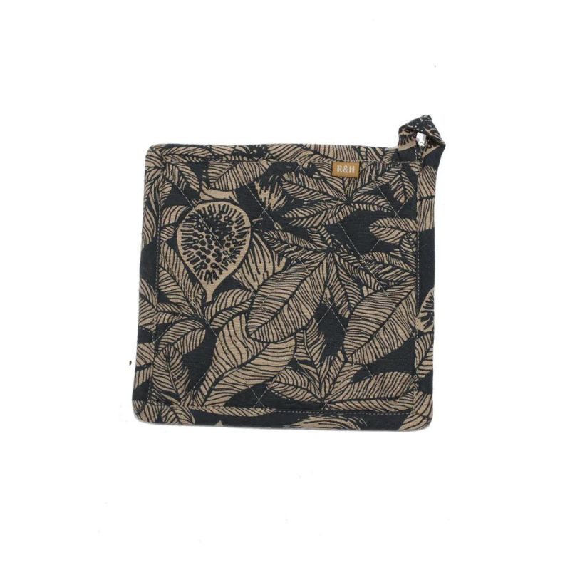 Raine & Humble Fig Tree Pot Holder / Trivet - Dark Slate