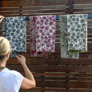 Raine & Humble Fig Tree Tea Towels | NZ