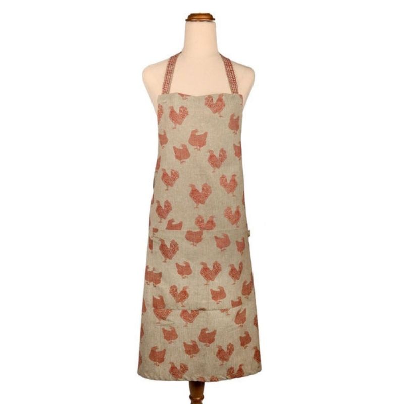 Raine & Humble Henrietta Apron - Fig