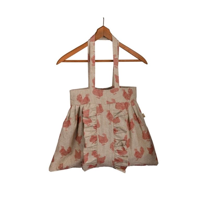 Raine & Humble Henrietta Shopping Tote - Fig NZ
