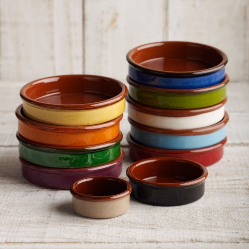 Spanish Coloured Terracotta Tapas Dishes NZ