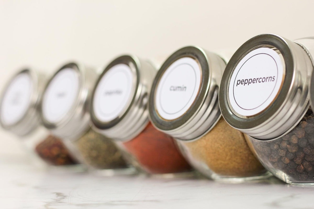Spice Jar Labels NZ